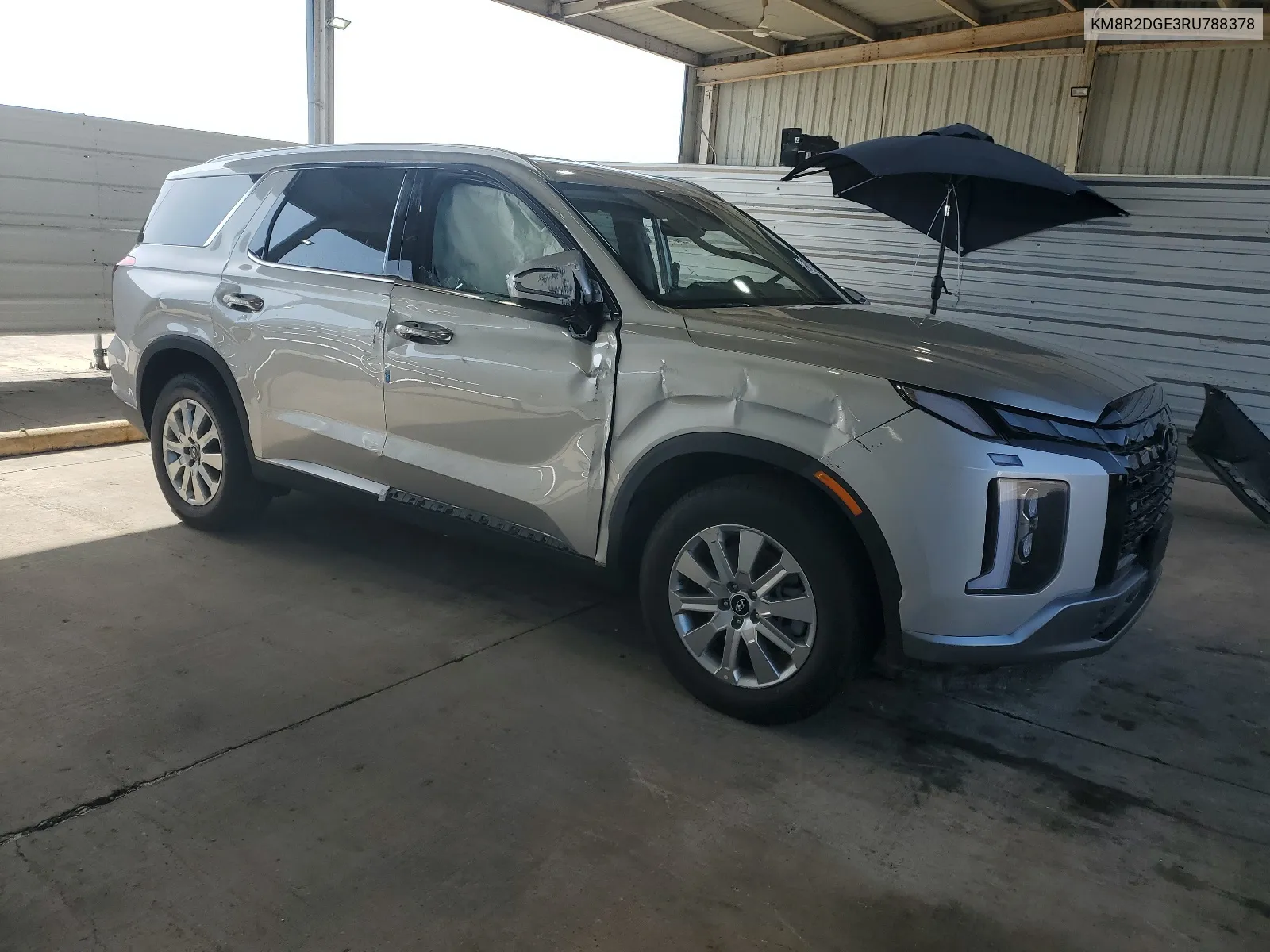 2024 Hyundai Palisade Sel VIN: KM8R2DGE3RU788378 Lot: 65450264