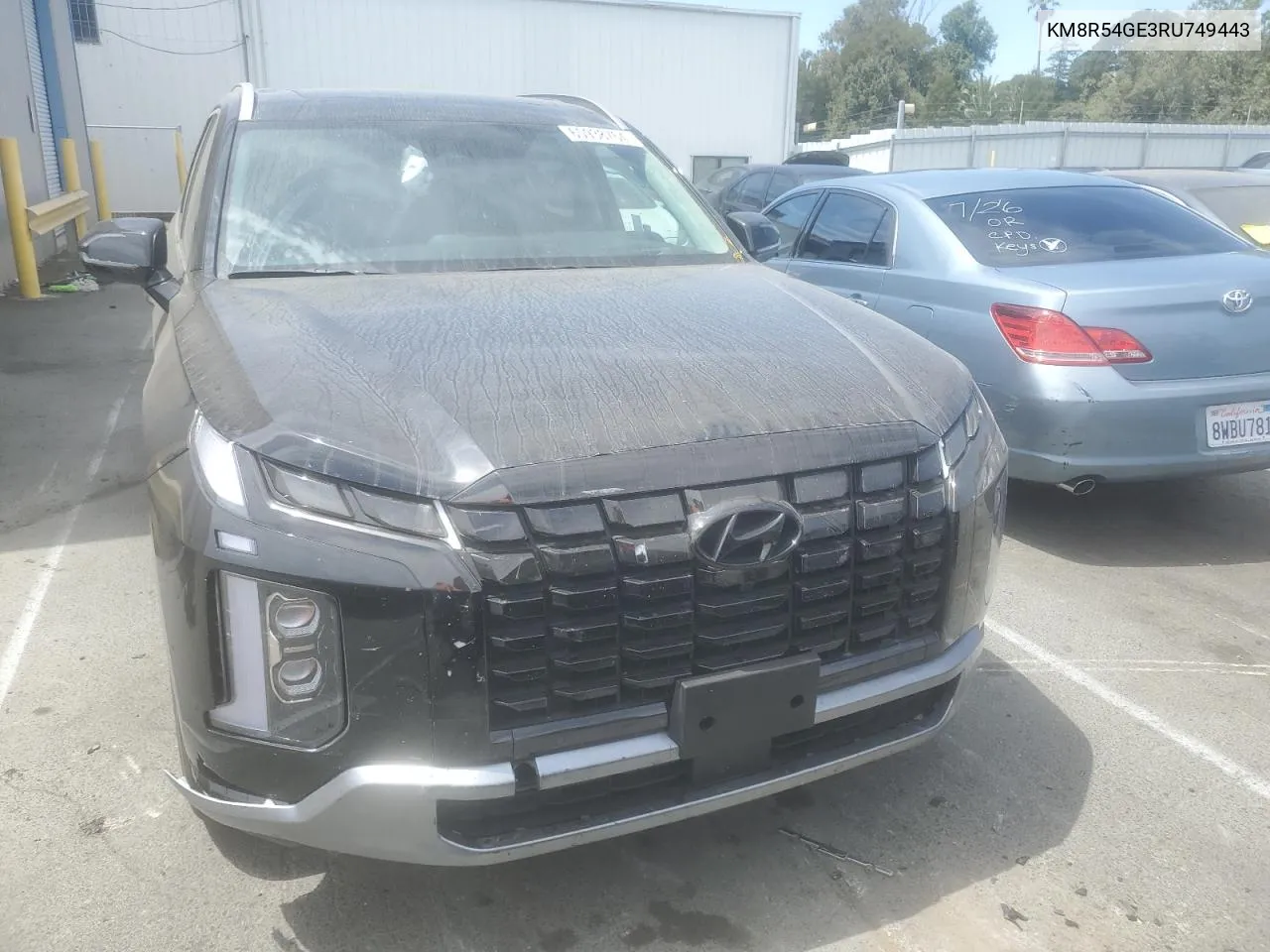 2024 Hyundai Palisade Limited VIN: KM8R54GE3RU749443 Lot: 65938764