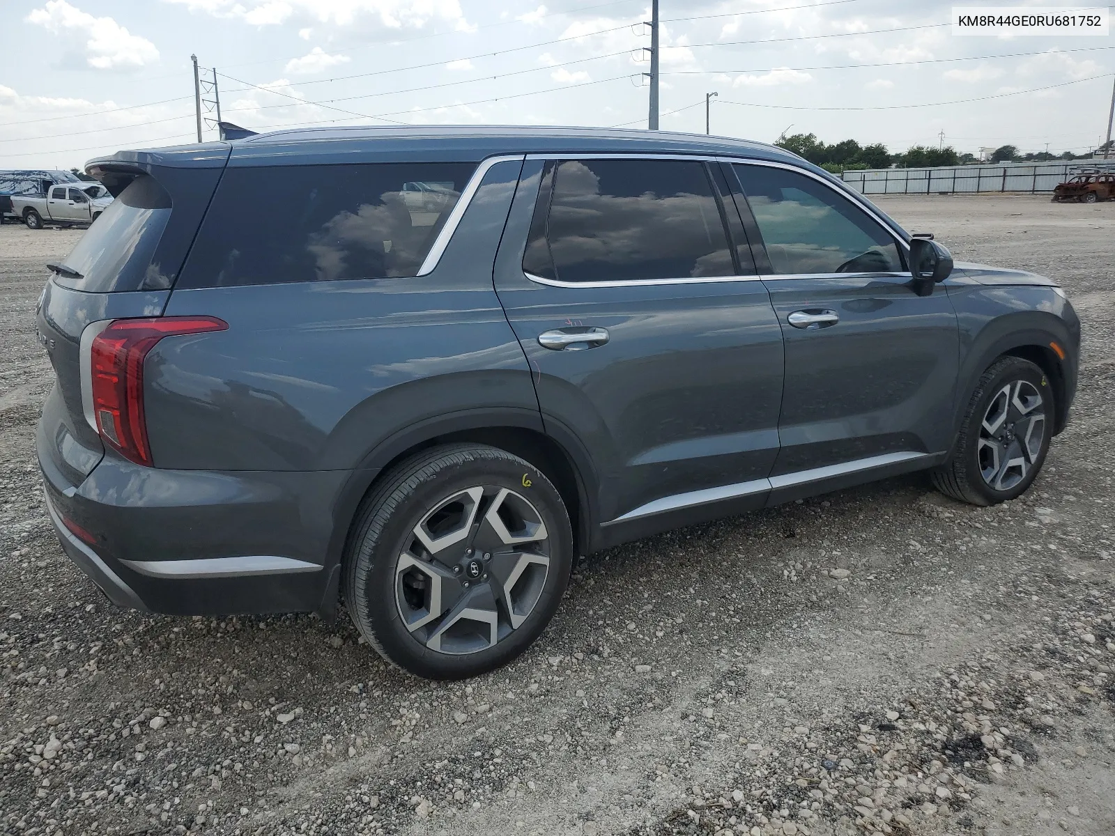 2024 Hyundai Palisade Sel Premium VIN: KM8R44GE0RU681752 Lot: 66005034