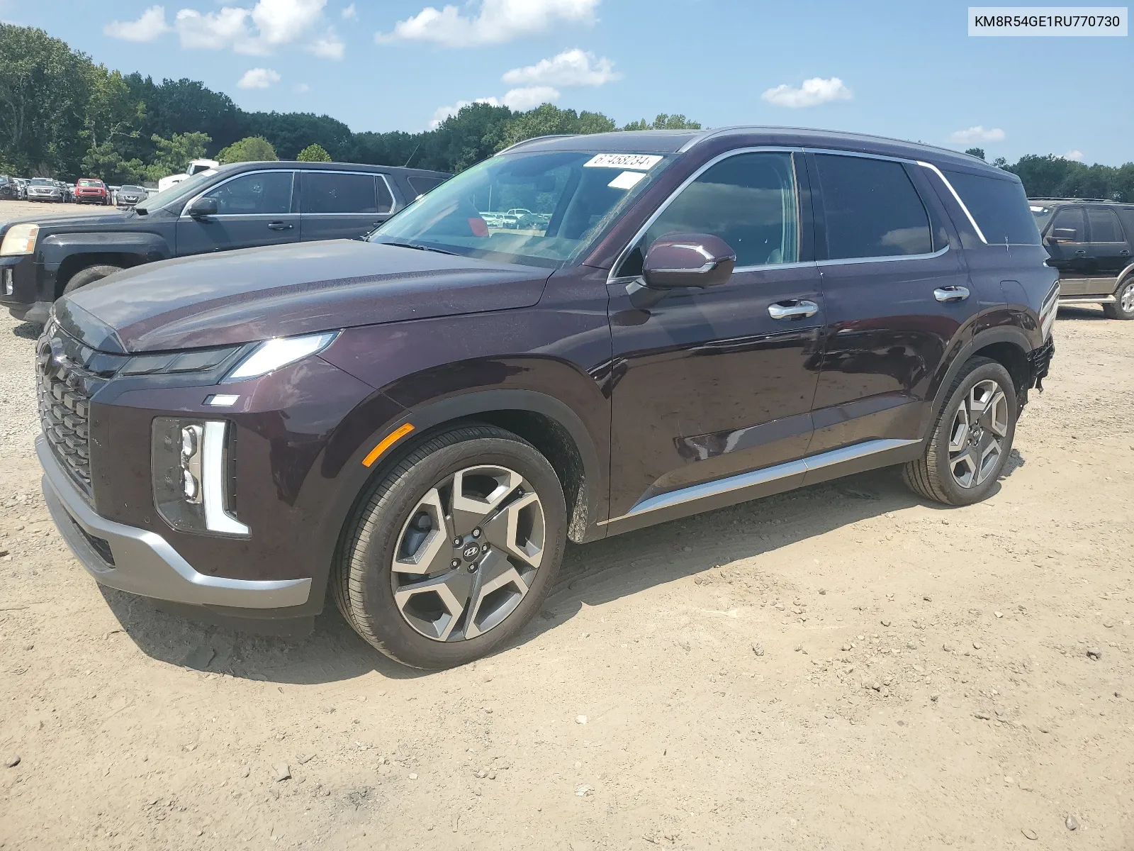 2024 Hyundai Palisade Limited VIN: KM8R54GE1RU770730 Lot: 67458234