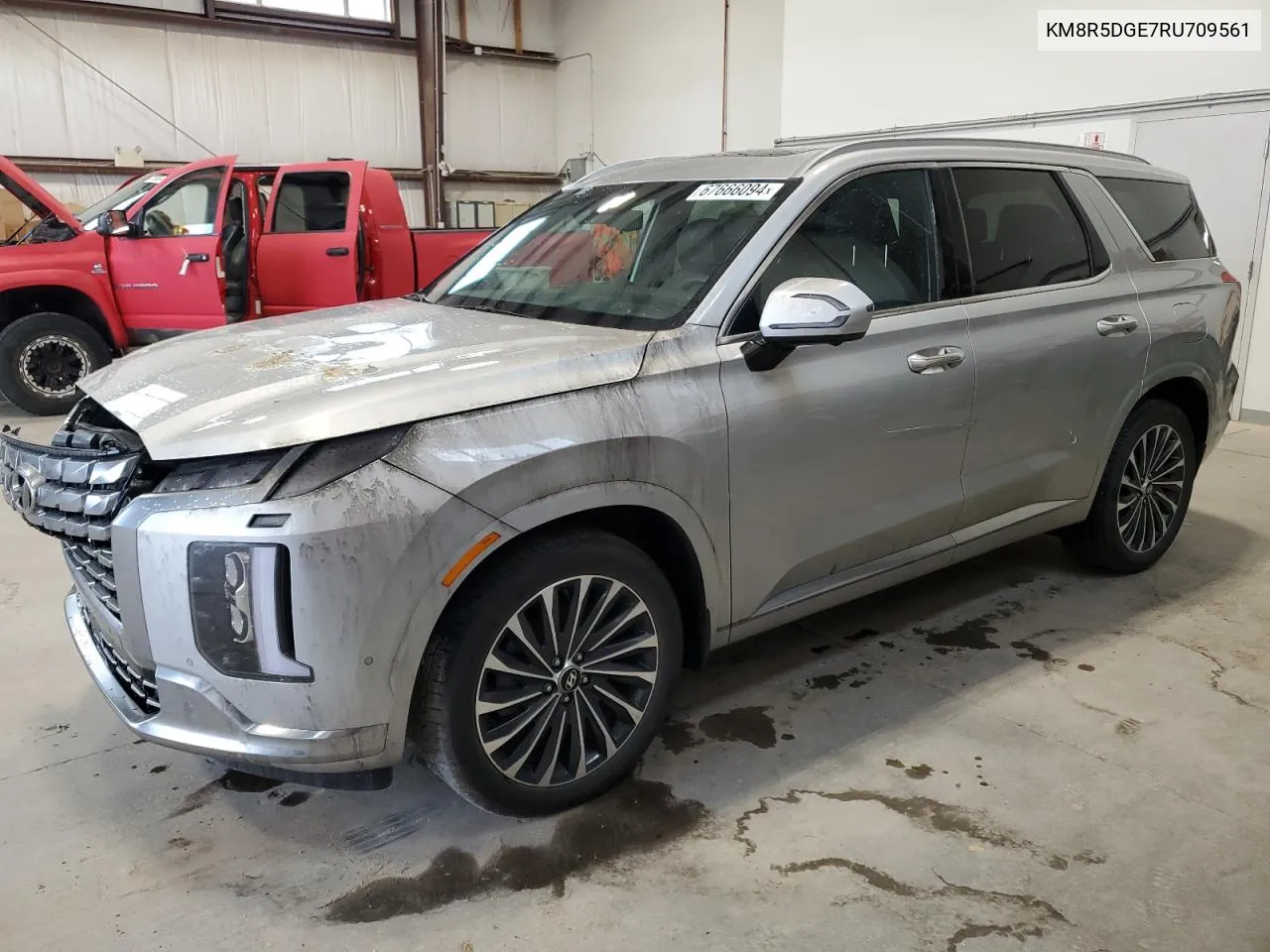 2024 Hyundai Palisade Limited VIN: KM8R5DGE7RU709561 Lot: 67666094