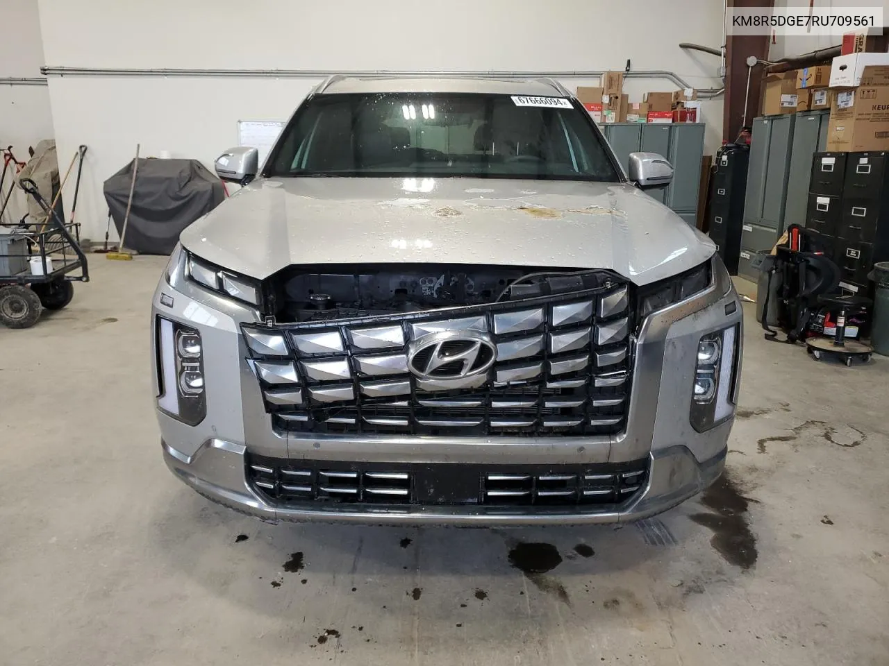 2024 Hyundai Palisade Limited VIN: KM8R5DGE7RU709561 Lot: 67666094