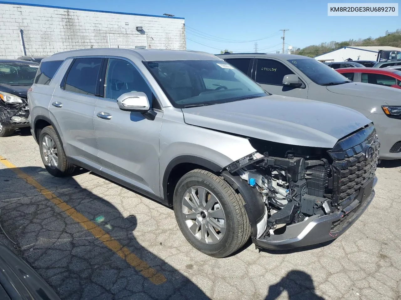 2024 Hyundai Palisade Sel VIN: KM8R2DGE3RU689270 Lot: 70260314