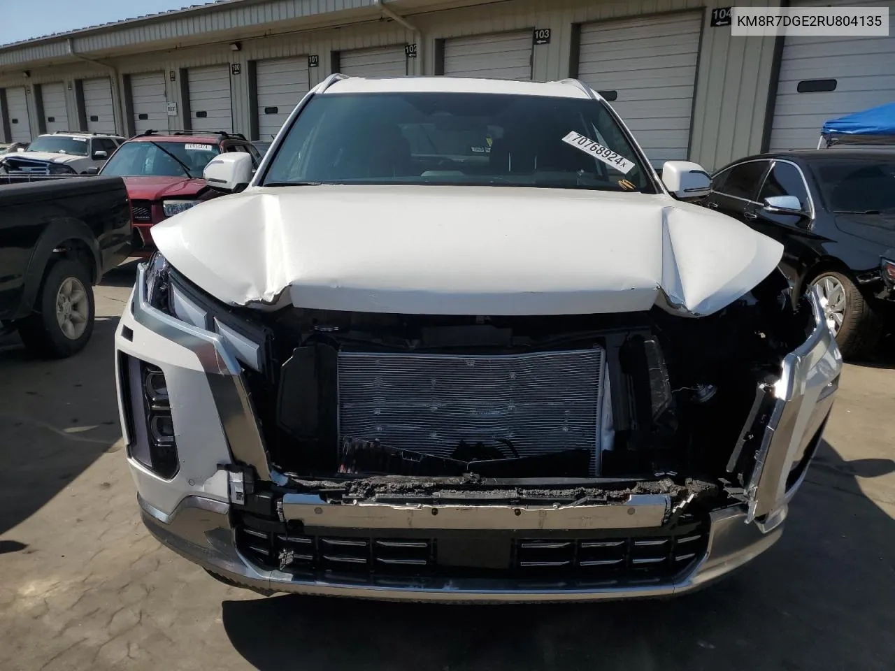 2024 Hyundai Palisade Calligraphy VIN: KM8R7DGE2RU804135 Lot: 70768924