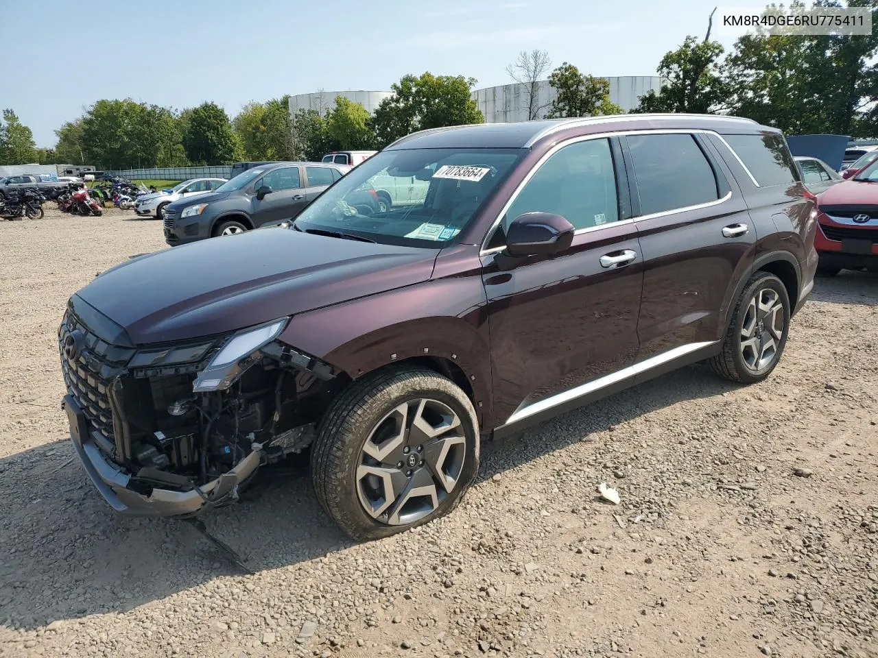 KM8R4DGE6RU775411 2024 Hyundai Palisade Sel Premium