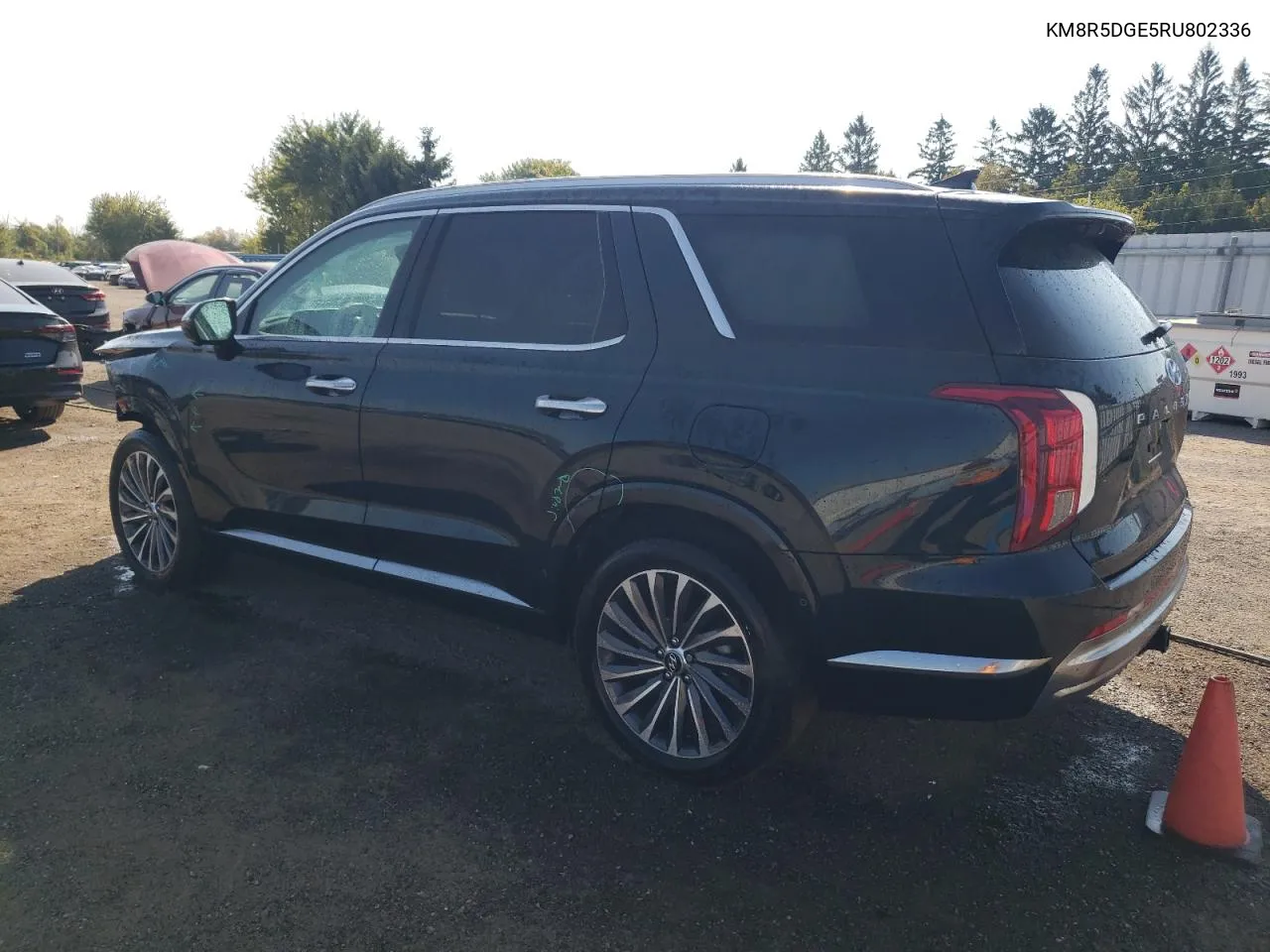 2024 Hyundai Palisade Limited VIN: KM8R5DGE5RU802336 Lot: 70825004