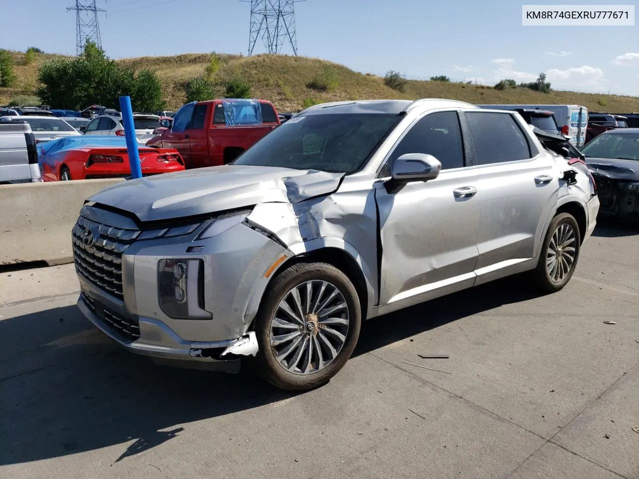 KM8R74GEXRU777671 2024 Hyundai Palisade Calligraphy