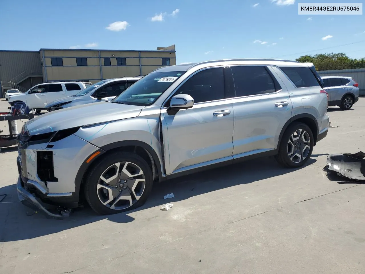 2024 Hyundai Palisade Sel Premium VIN: KM8R44GE2RU675046 Lot: 71719284