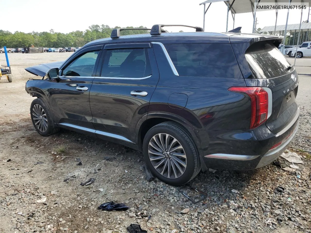 2024 Hyundai Palisade Calligraphy VIN: KM8R74GE1RU671545 Lot: 71934984