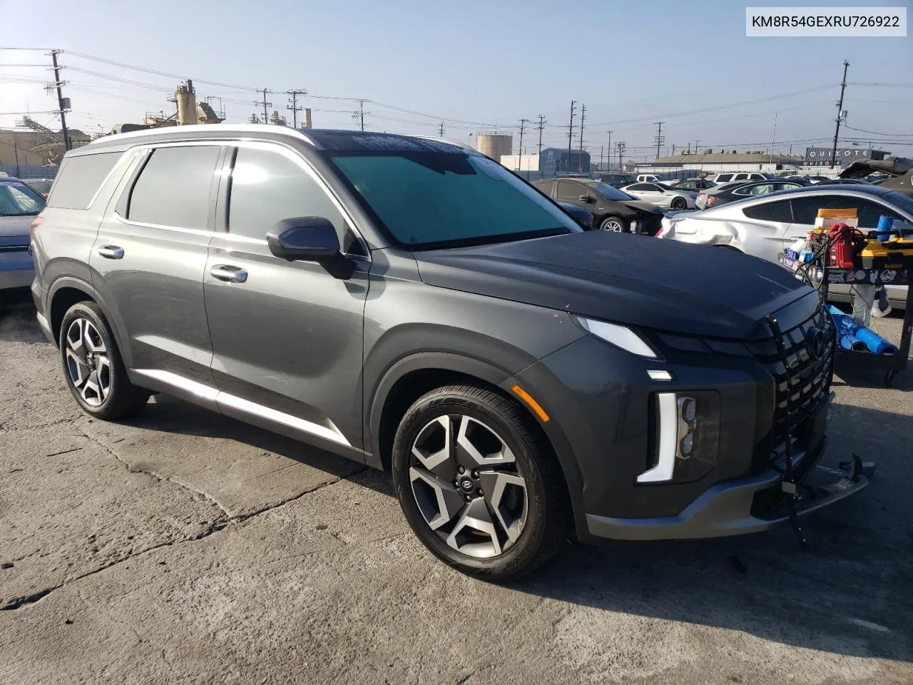 2024 Hyundai Palisade Limited VIN: KM8R54GEXRU726922 Lot: 73411494