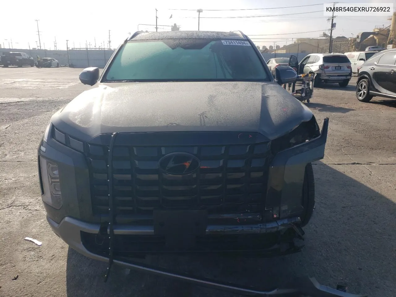 2024 Hyundai Palisade Limited VIN: KM8R54GEXRU726922 Lot: 73411494