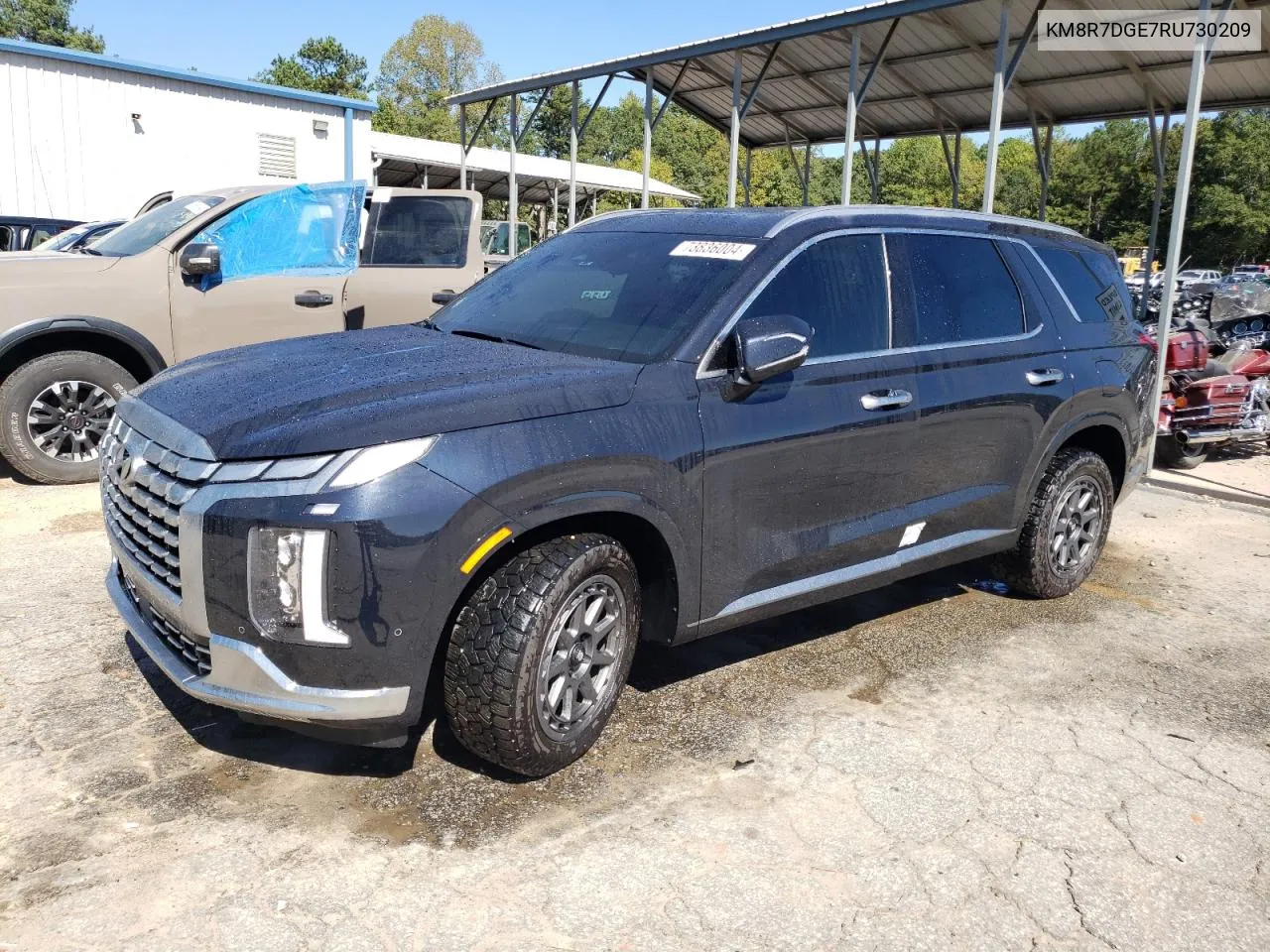 KM8R7DGE7RU730209 2024 Hyundai Palisade Calligraphy