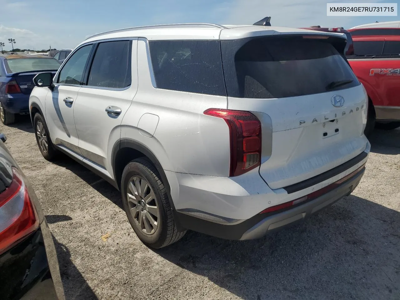 2024 Hyundai Palisade Sel VIN: KM8R24GE7RU731715 Lot: 74347094