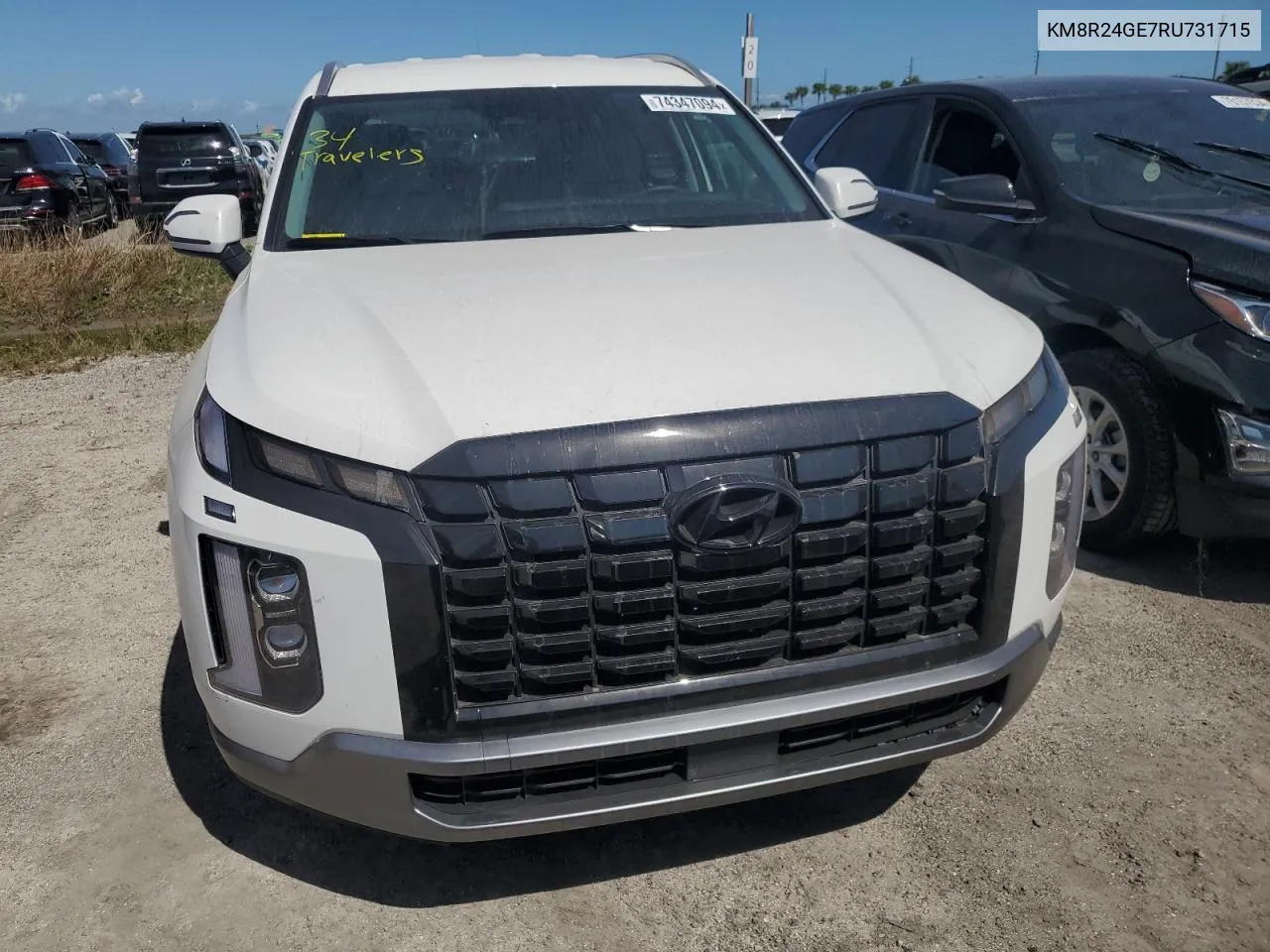 KM8R24GE7RU731715 2024 Hyundai Palisade Sel