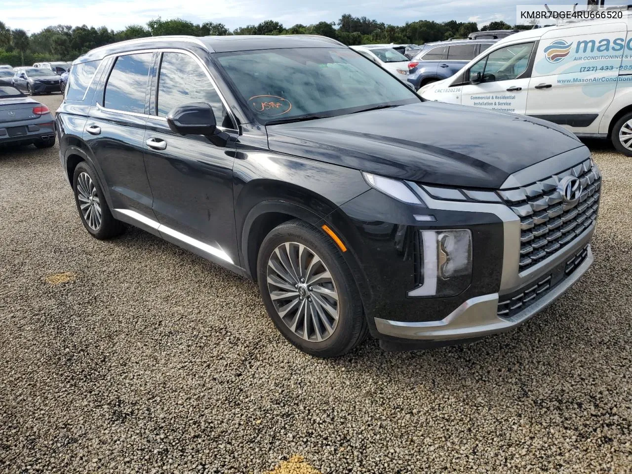 2024 Hyundai Palisade Calligraphy VIN: KM8R7DGE4RU666520 Lot: 74432364