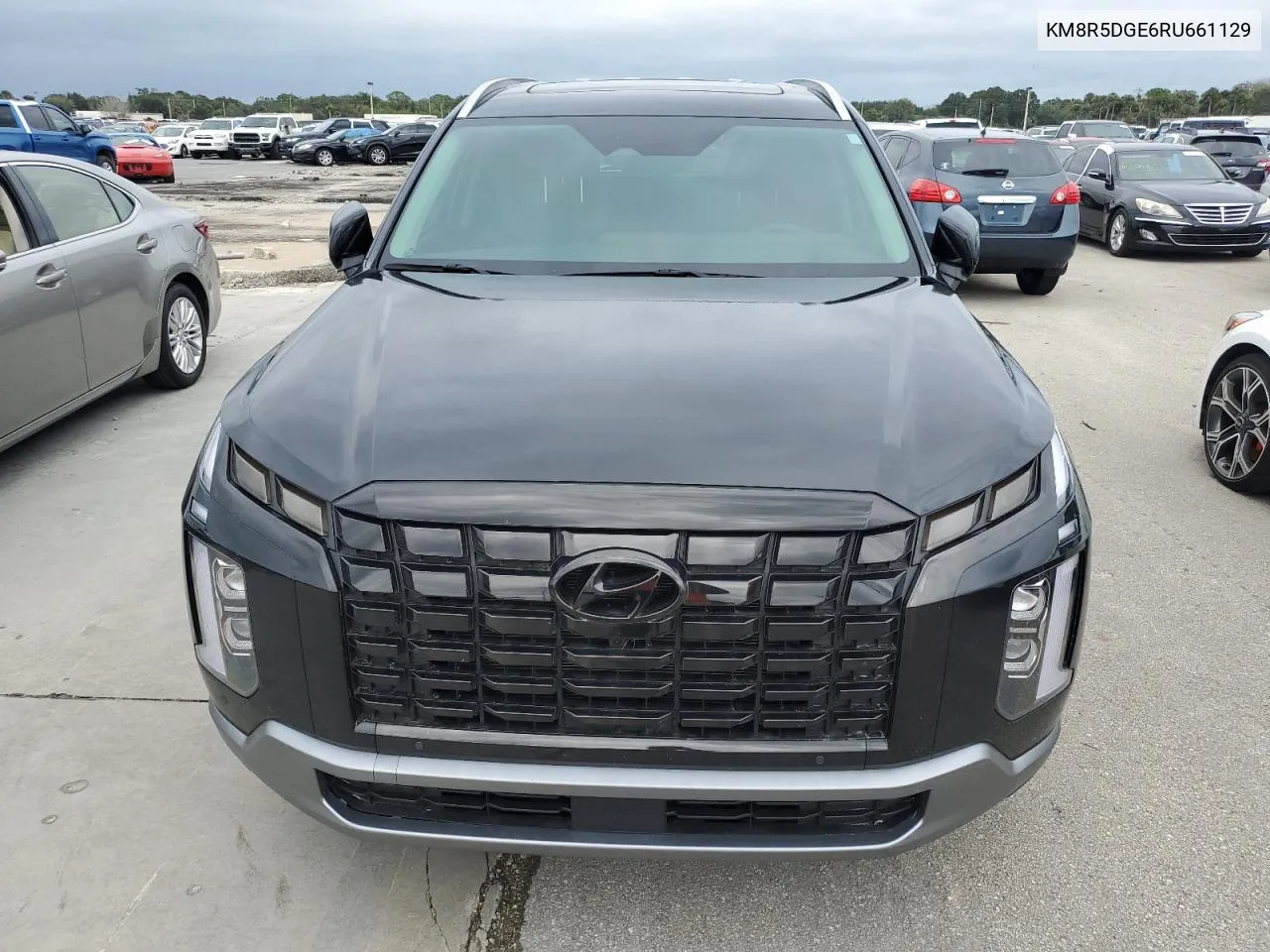 2024 Hyundai Palisade Limited VIN: KM8R5DGE6RU661129 Lot: 74949874