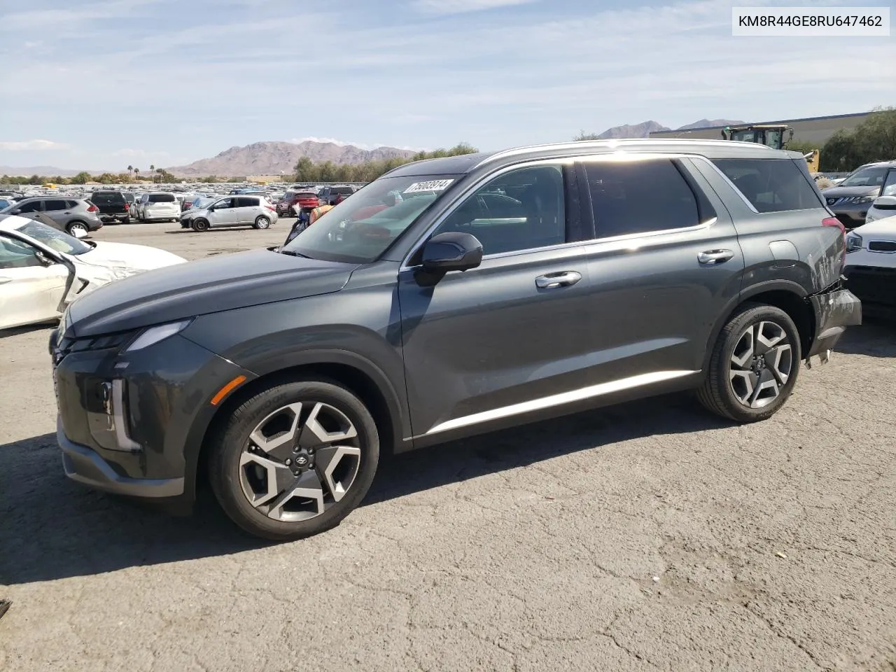 2024 Hyundai Palisade Sel Premium VIN: KM8R44GE8RU647462 Lot: 75003914