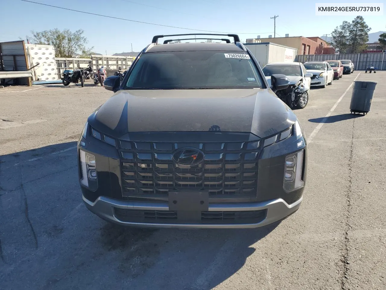 2024 Hyundai Palisade Sel VIN: KM8R24GE5RU737819 Lot: 75026604