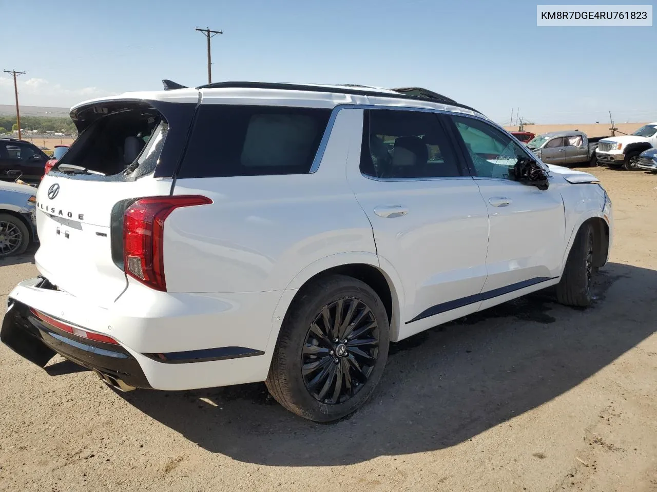 2024 Hyundai Palisade Calligraphy VIN: KM8R7DGE4RU761823 Lot: 75201204