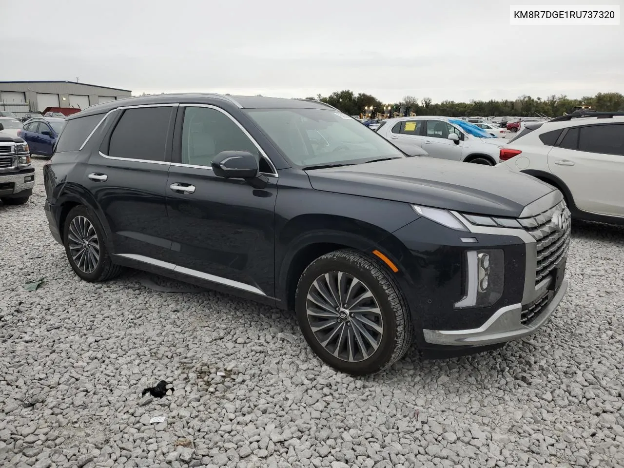 2024 Hyundai Palisade Calligraphy VIN: KM8R7DGE1RU737320 Lot: 75405904