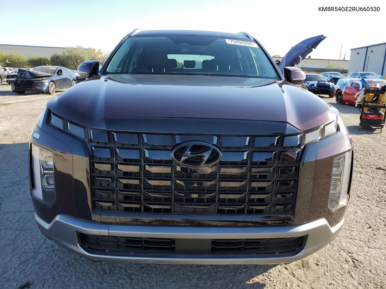 2024 Hyundai Palisade Limited VIN: KM8R54GE2RU660530 Lot: 75494284