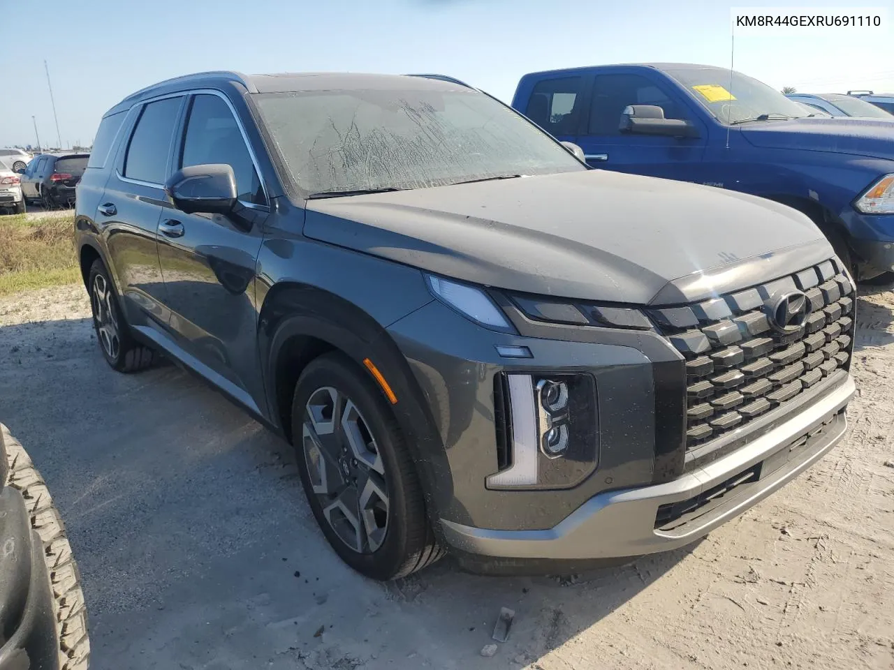 2024 Hyundai Palisade Sel Premium VIN: KM8R44GEXRU691110 Lot: 75506424