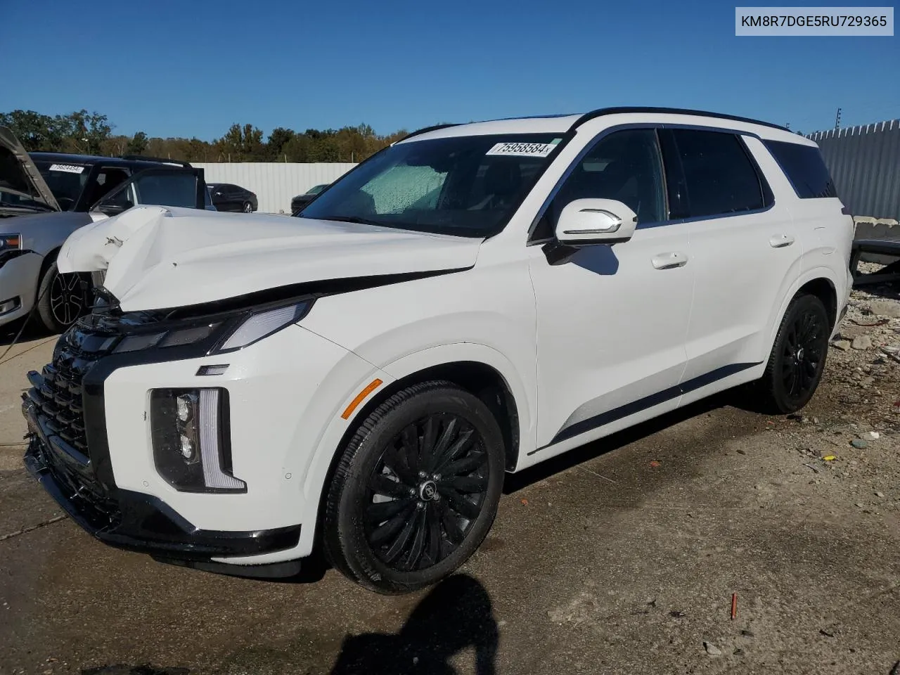 KM8R7DGE5RU729365 2024 Hyundai Palisade Calligraphy