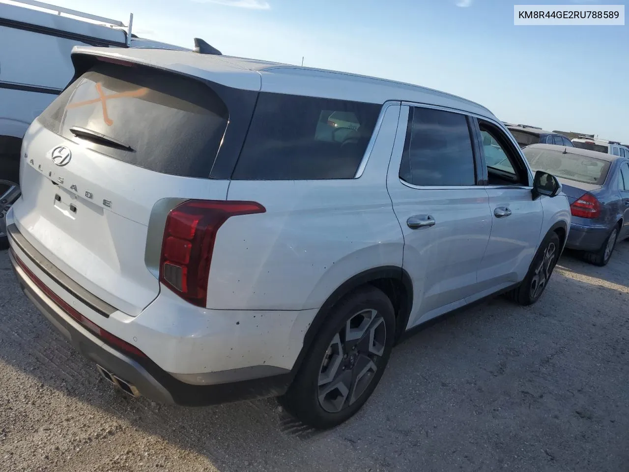 2024 Hyundai Palisade Sel Premium VIN: KM8R44GE2RU788589 Lot: 76043004