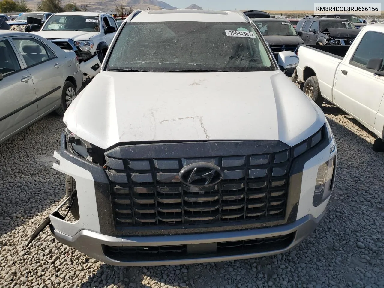 2024 Hyundai Palisade Sel Premium VIN: KM8R4DGE8RU666156 Lot: 76094384