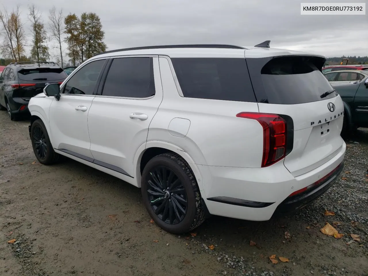 KM8R7DGE0RU773192 2024 Hyundai Palisade Calligraphy