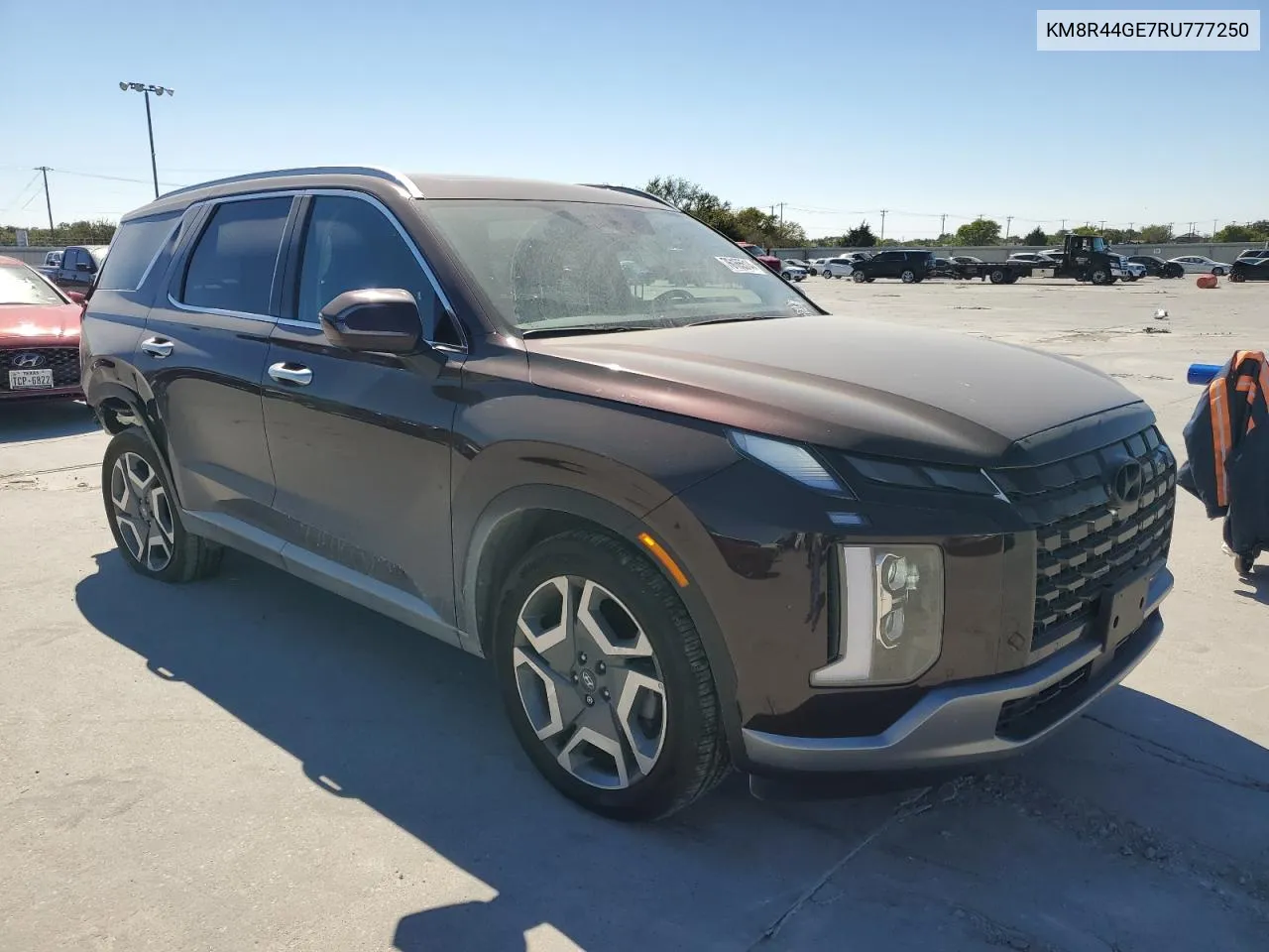 2024 Hyundai Palisade Sel Premium VIN: KM8R44GE7RU777250 Lot: 76165514