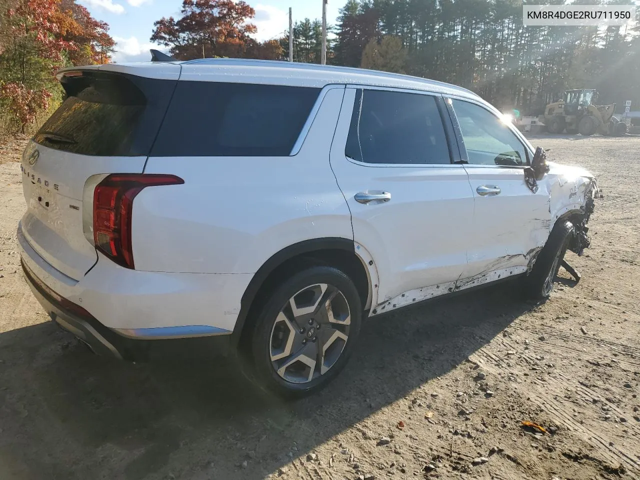 2024 Hyundai Palisade Sel Premium VIN: KM8R4DGE2RU711950 Lot: 77427754