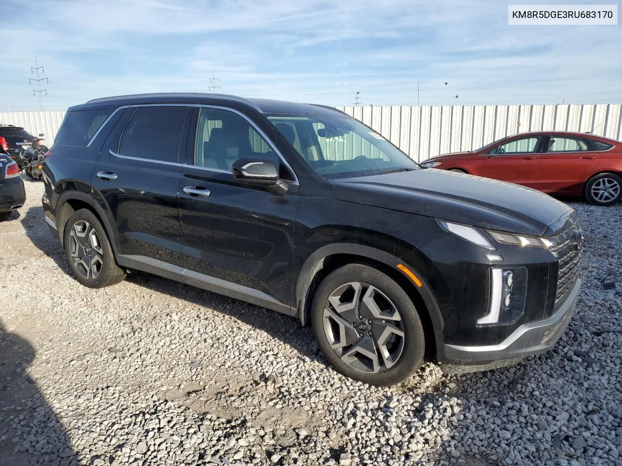 2024 Hyundai Palisade Limited VIN: KM8R5DGE3RU683170 Lot: 78047494