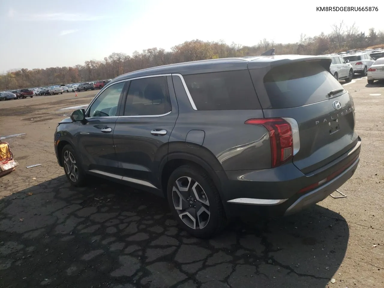 2024 Hyundai Palisade Limited VIN: KM8R5DGE8RU665876 Lot: 78494894