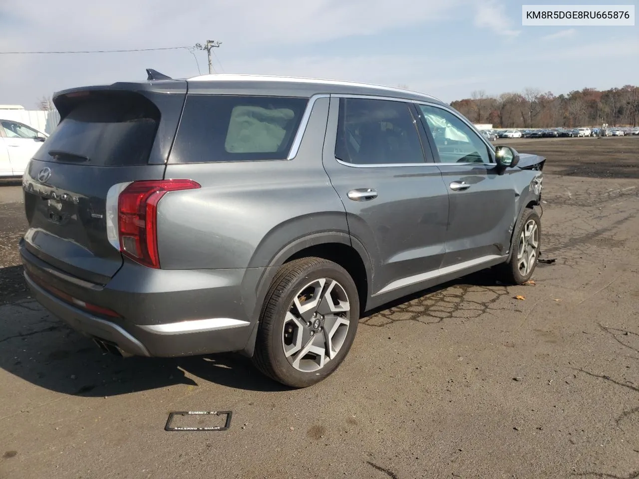 2024 Hyundai Palisade Limited VIN: KM8R5DGE8RU665876 Lot: 78494894