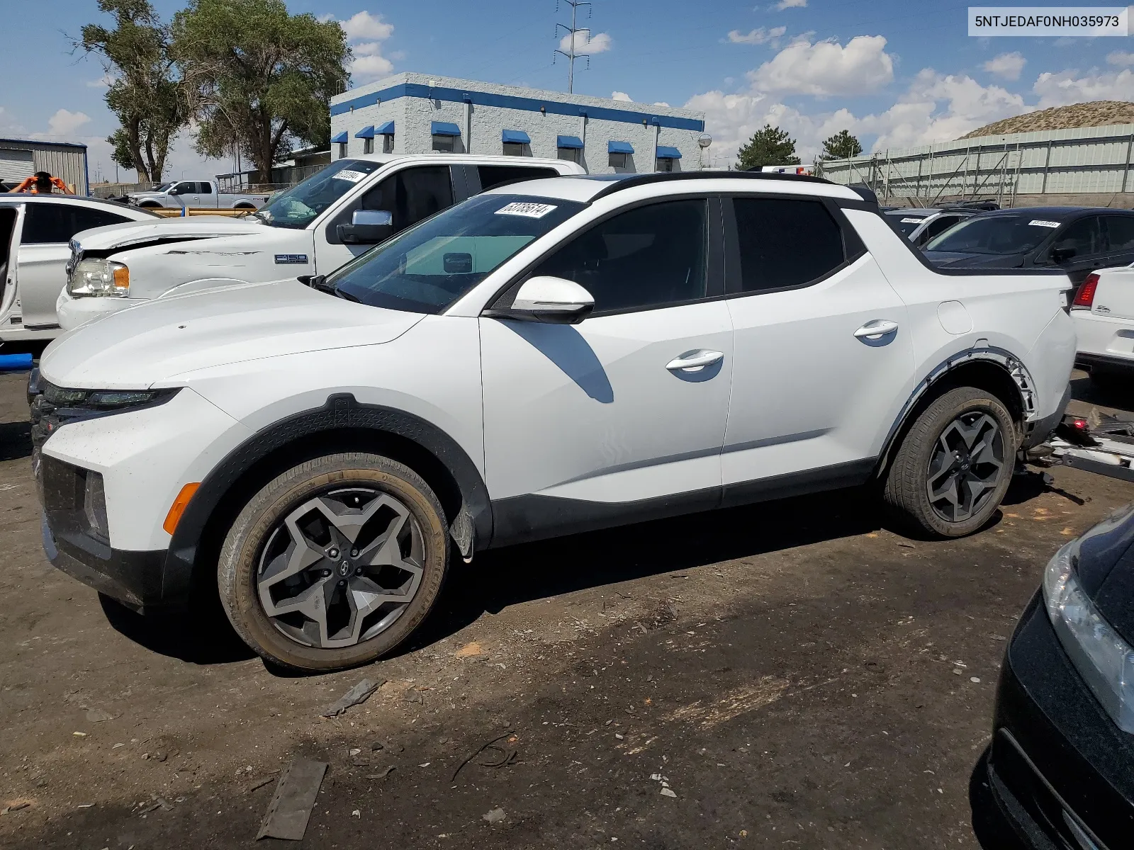 2022 Hyundai Santa Cruz Limited VIN: 5NTJEDAF0NH035973 Lot: 63785614