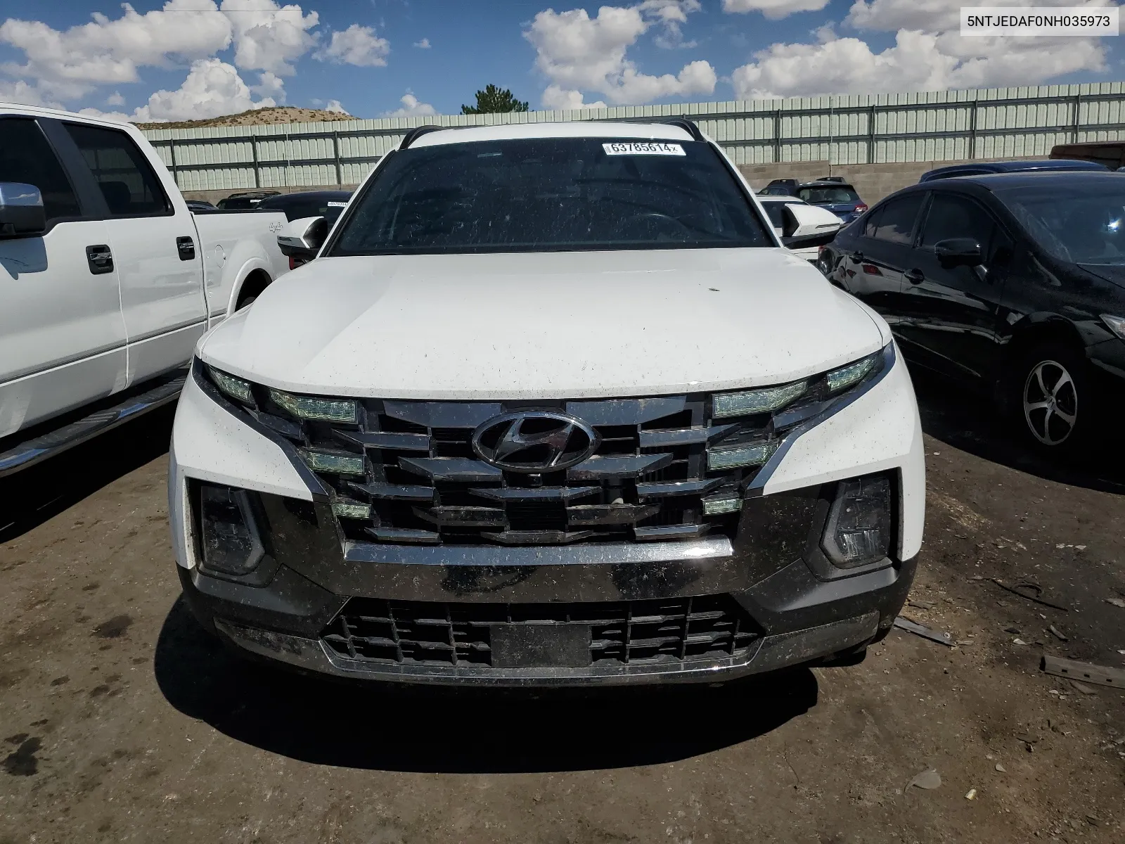 2022 Hyundai Santa Cruz Limited VIN: 5NTJEDAF0NH035973 Lot: 63785614