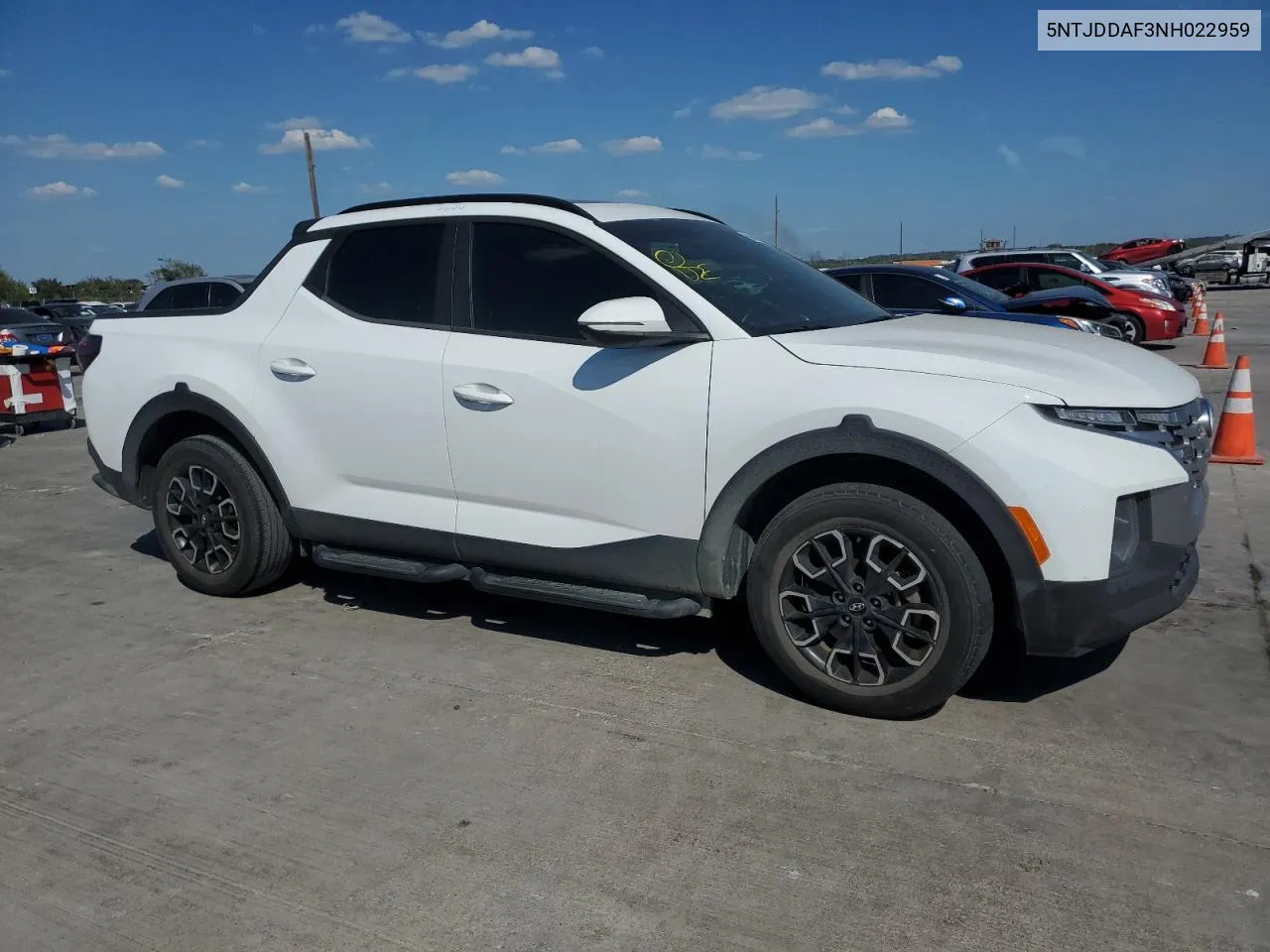 2022 Hyundai Santa Cruz Sel Premium VIN: 5NTJDDAF3NH022959 Lot: 66281144