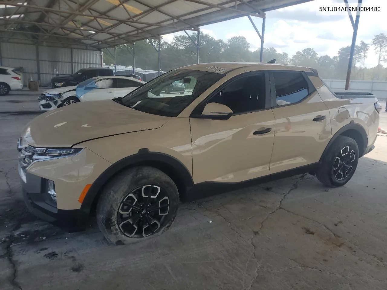 2022 Hyundai Santa Cruz Sel VIN: 5NTJB4AE9NH004480 Lot: 72681024