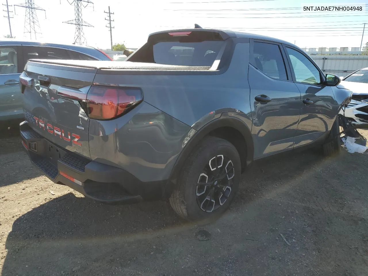 2022 Hyundai Santa Cruz Se VIN: 5NTJADAE7NH004948 Lot: 73115444