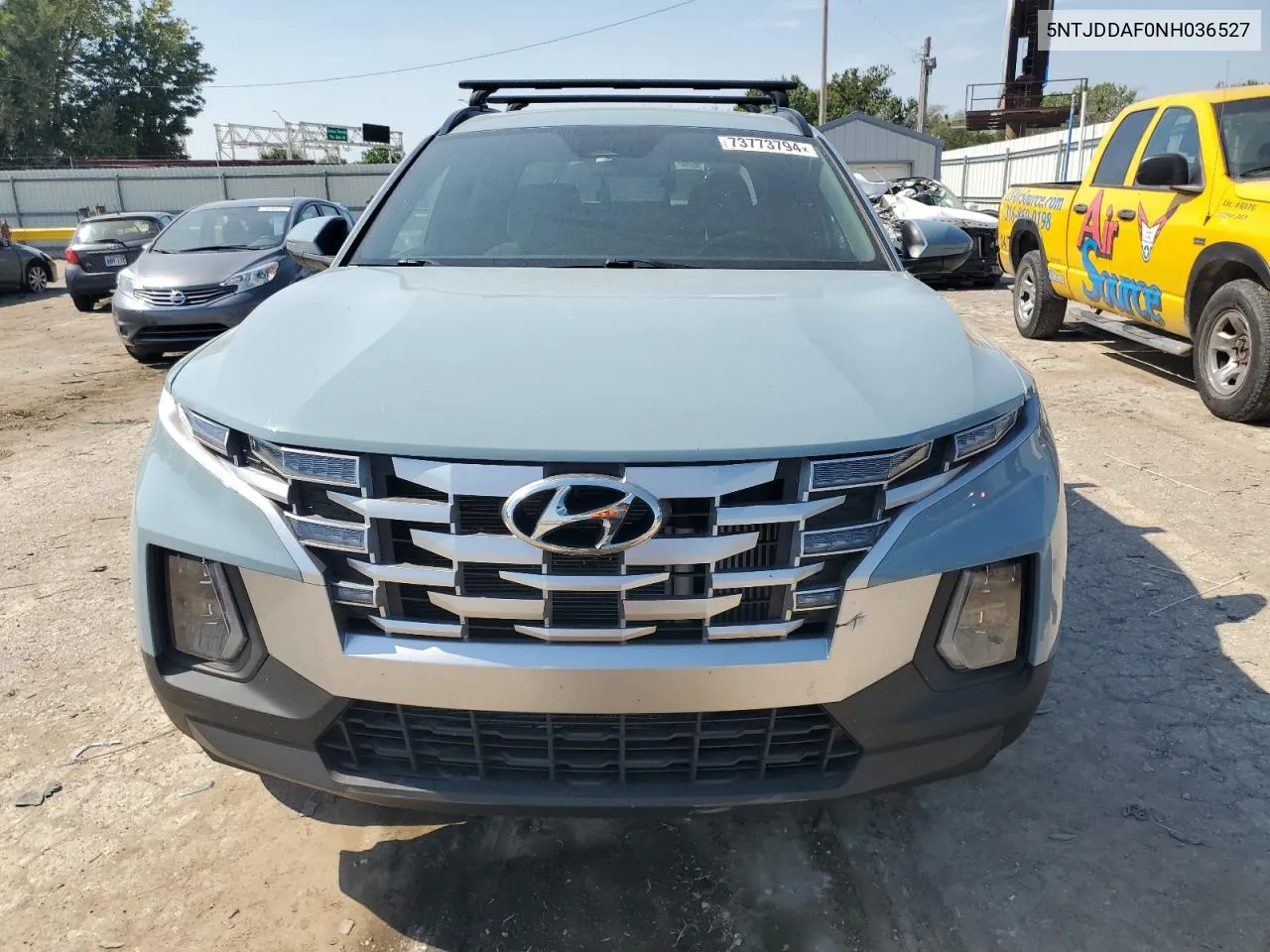 5NTJDDAF0NH036527 2022 Hyundai Santa Cruz Sel Premium