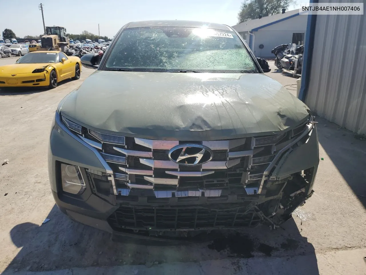 5NTJB4AE1NH007406 2022 Hyundai Santa Cruz Sel