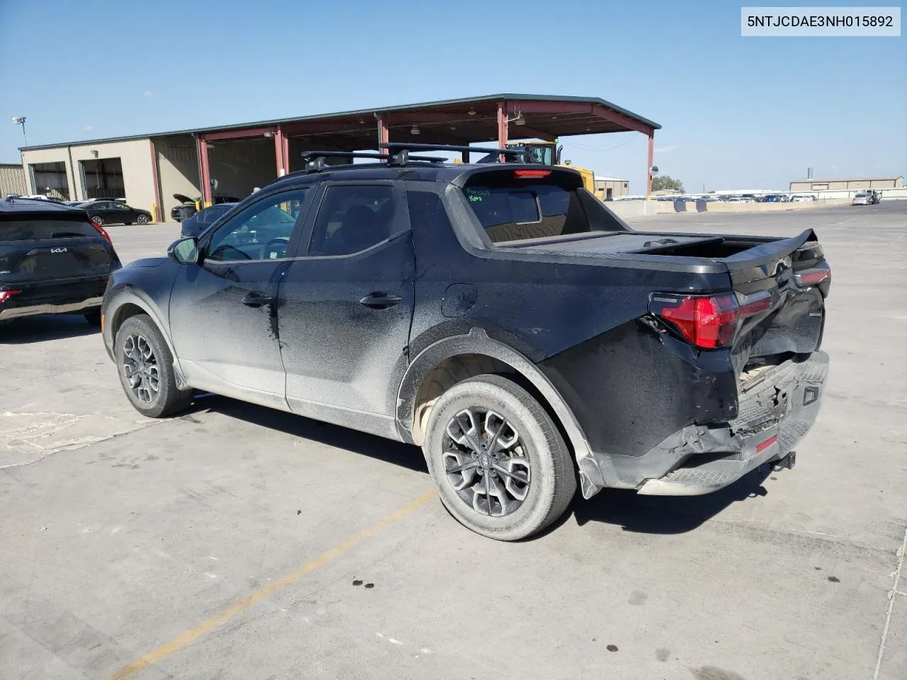 2022 Hyundai Santa Cruz Sel VIN: 5NTJCDAE3NH015892 Lot: 78075334