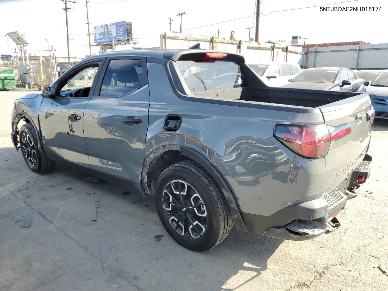 2022 Hyundai Santa Cruz Sel VIN: 5NTJBDAE2NH015174 Lot: 78914944