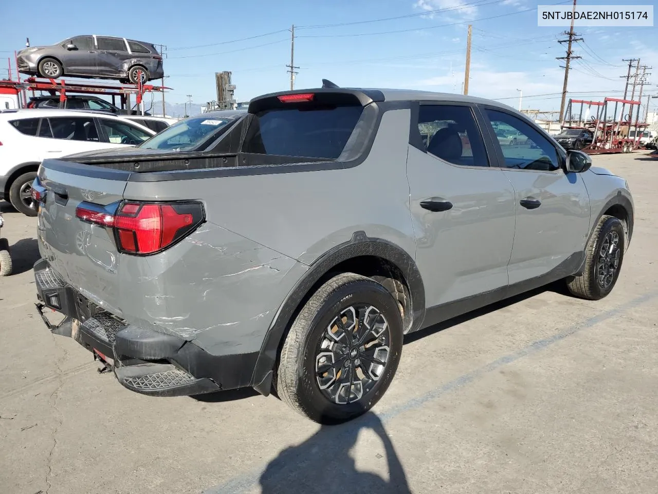 2022 Hyundai Santa Cruz Sel VIN: 5NTJBDAE2NH015174 Lot: 78914944