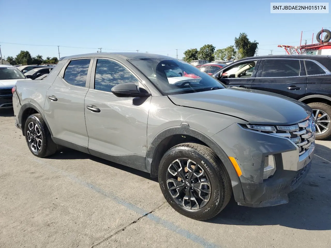 2022 Hyundai Santa Cruz Sel VIN: 5NTJBDAE2NH015174 Lot: 78914944