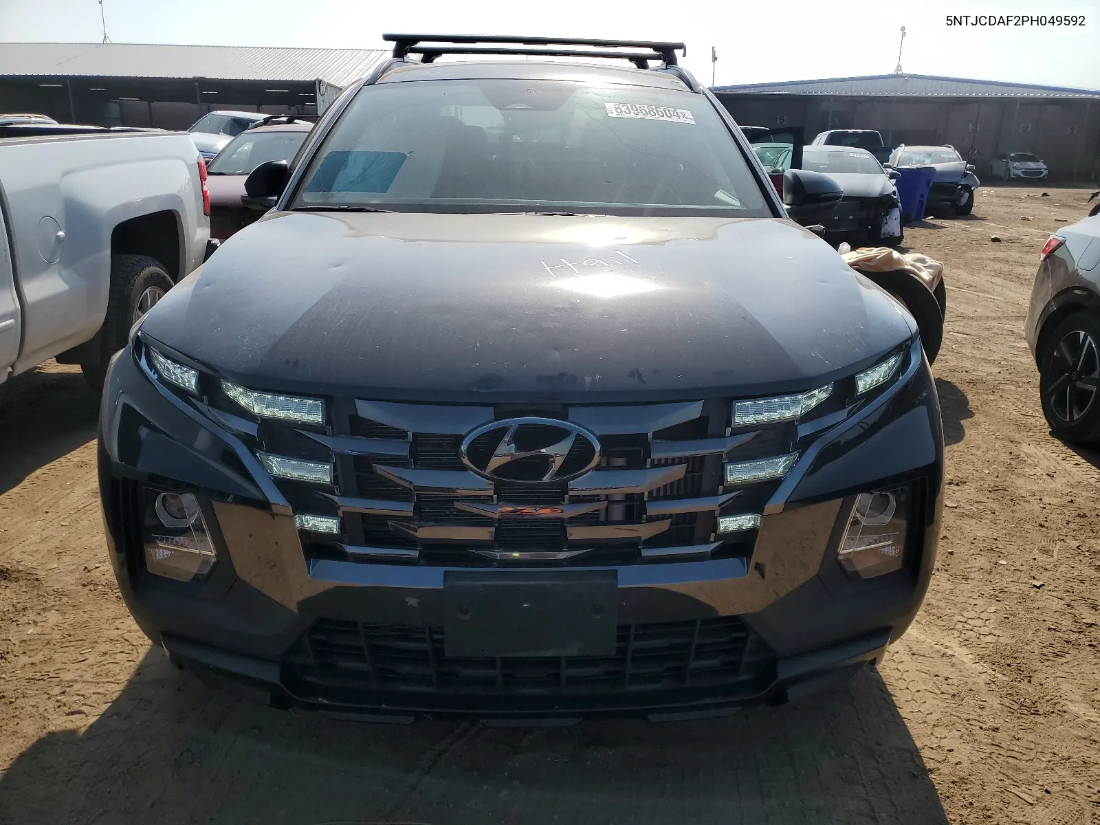 2023 Hyundai Santa Cruz Night VIN: 5NTJCDAF2PH049592 Lot: 63968604