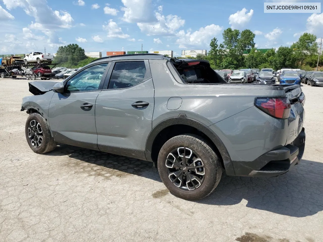 2024 Hyundai Santa Cruz Sel VIN: 5NTJCDDE9RH109261 Lot: 59022974