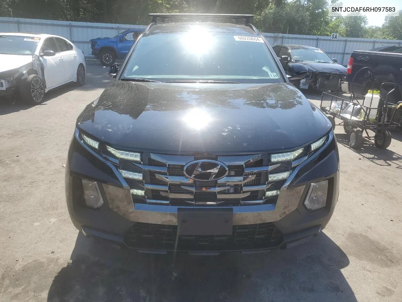 2024 Hyundai Santa Cruz Night VIN: 5NTJCDAF6RH097583 Lot: 60220604