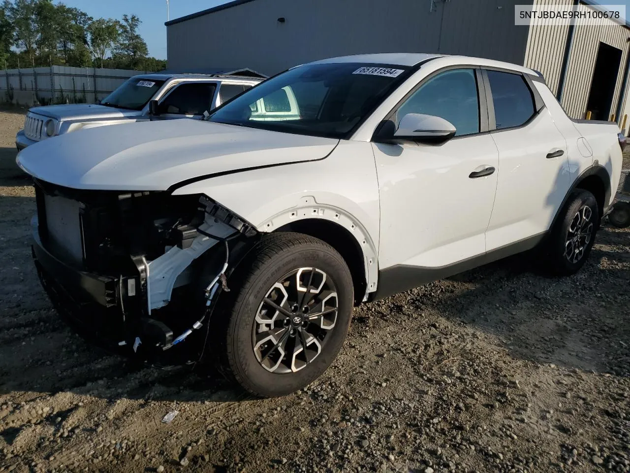 5NTJBDAE9RH100678 2024 Hyundai Santa Cruz Sel